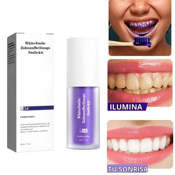 Smilekit Espuma Blanqueadora Ilumina, Cuida y Resalta Tu Sonrisa